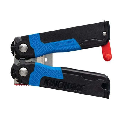Kincrome Safety Folding Scraper - Compact, Secure, Includes 5 Spare Blades, 32mm Blade Width