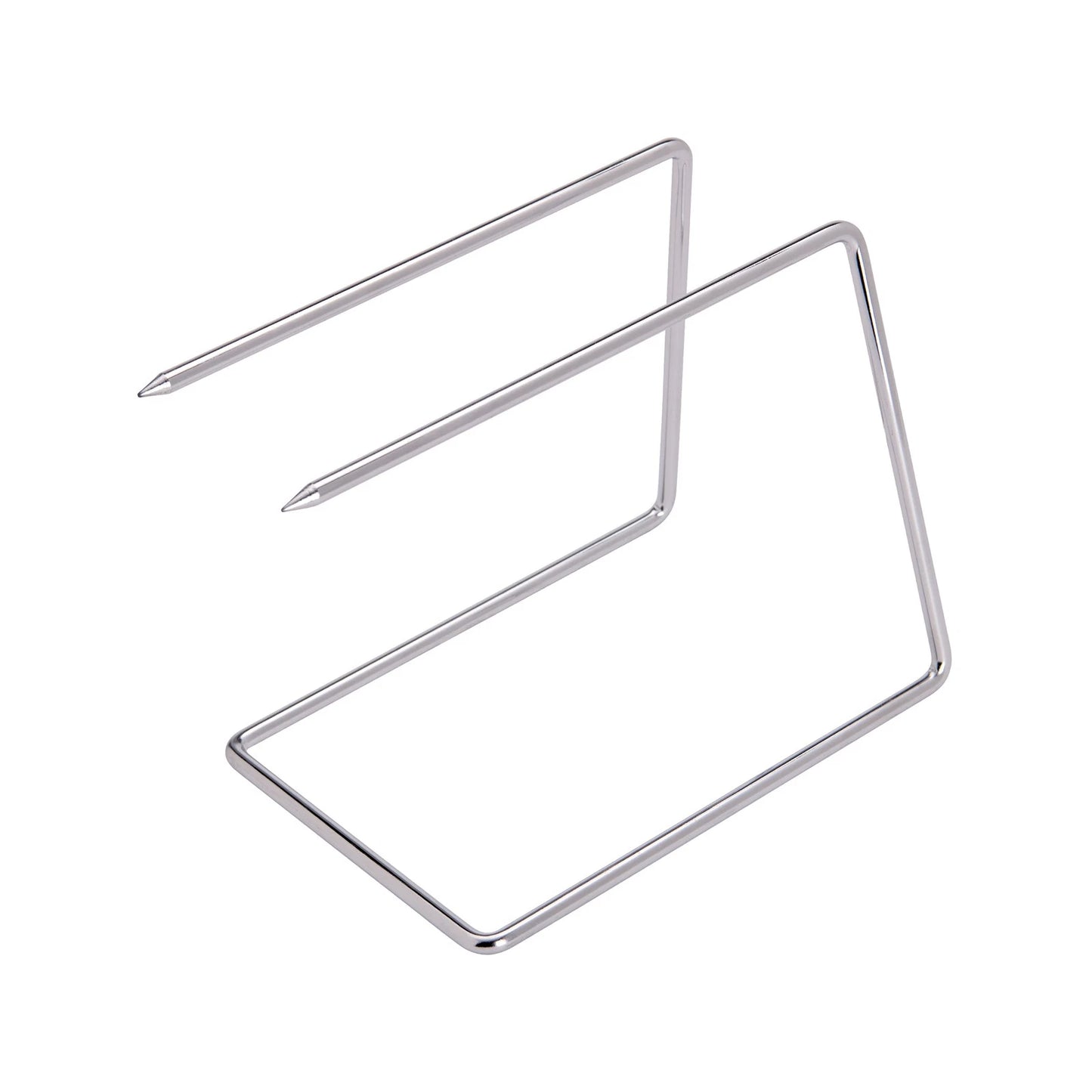 Jumbuck Roasting Prong - Dual Prong Design, Chrome-Plated, Healthy Grilling, 130mm x 145mm x 190mm