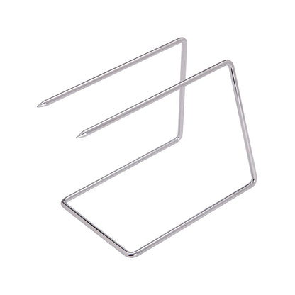 Jumbuck Roasting Prong - Dual Prong Design, Chrome-Plated, Healthy Grilling, 130mm x 145mm x 190mm