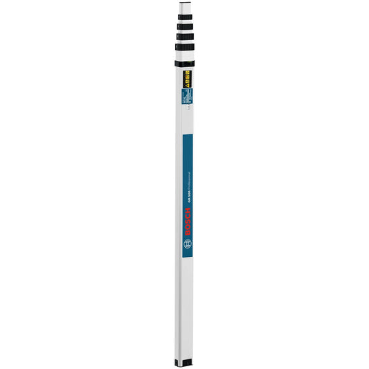 Bosch Professional 5m Laser Levelling Rod, Aluminium, Extendable, Waterproof, with Carrying Bag