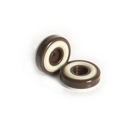 Slipstick 32mm Chocolate Gripper Floor Protection Feet, Non-Slip, Easy Install, 8 Pack