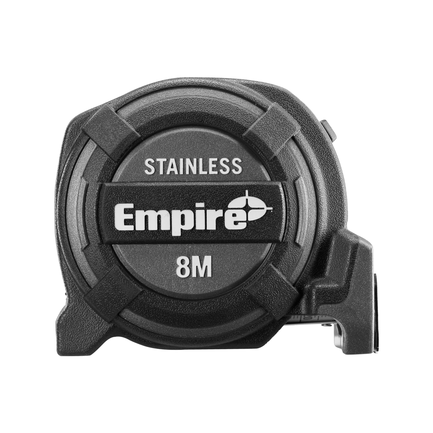 Empire 8m Stainless Steel Tape Measure, Nylon-Coated, Double-Sided, True Zero Hook