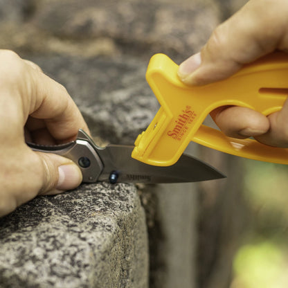 Smith's 10-Second Knife & Scissors Sharpener with Carbide Blades & Safety Guards