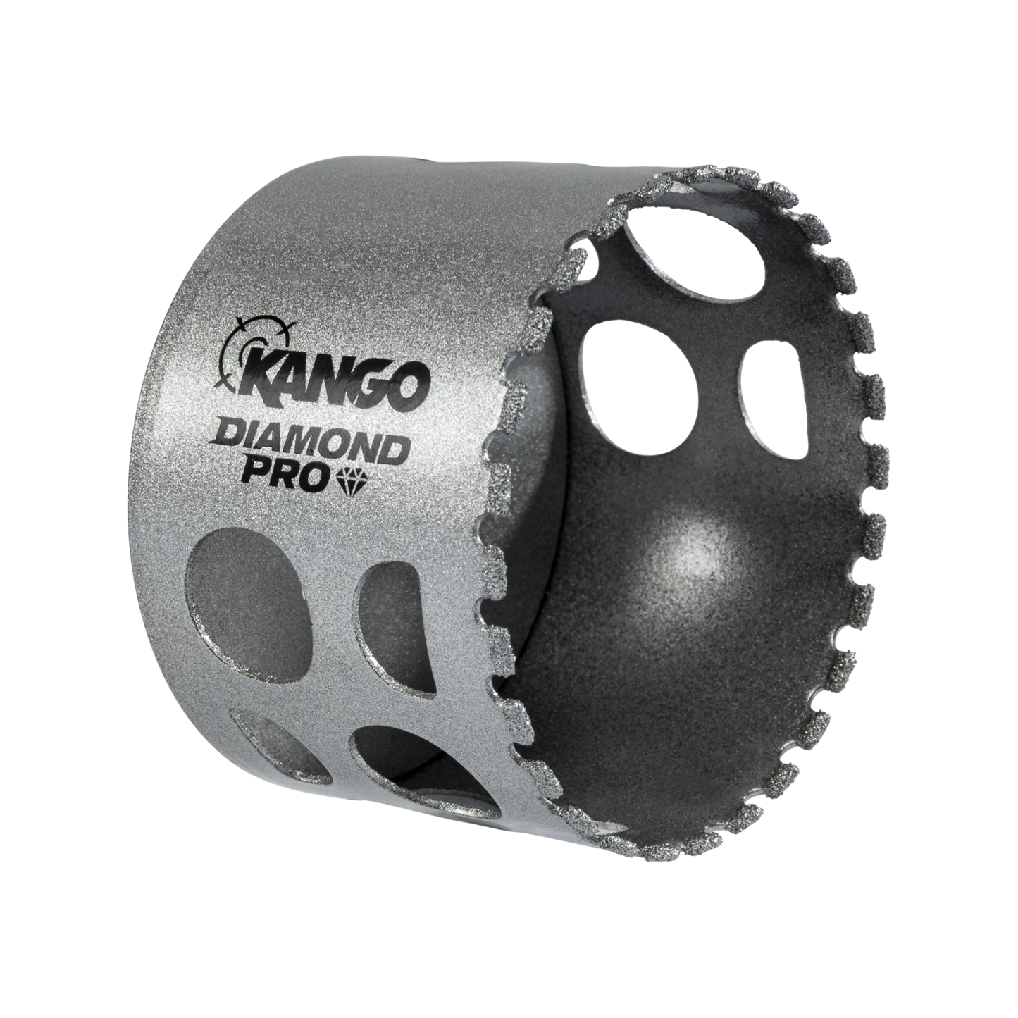 Kango 64mm Diamond Pro Hole Saw - Versatile, Durable, Wet/Dry Cutting, Thin Kerf Design