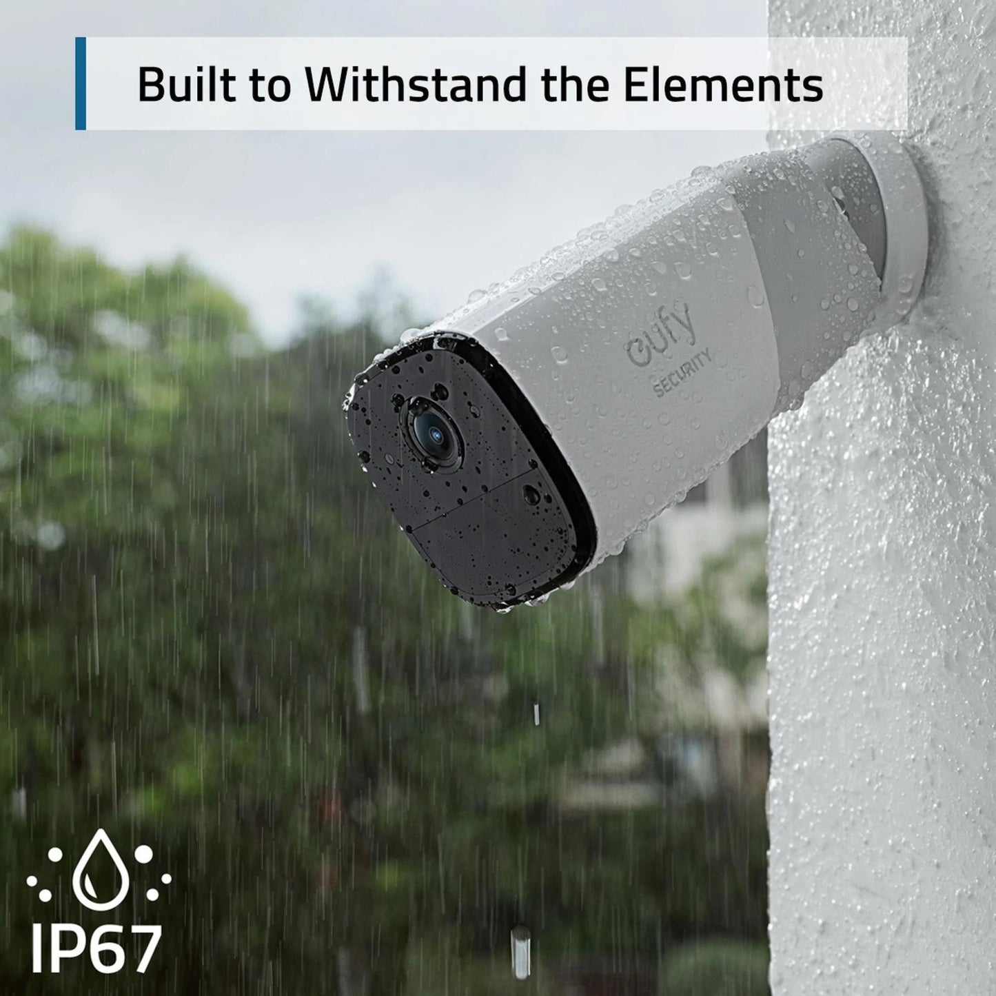 EufyCam 2 Pro 2K Security System with HomeBase 2, Weatherproof, Night Vision, 2 Cameras