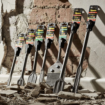 Kango 20mm x 250mm SDS Plus Flat Chisel for Bricks, Blocks & Concrete