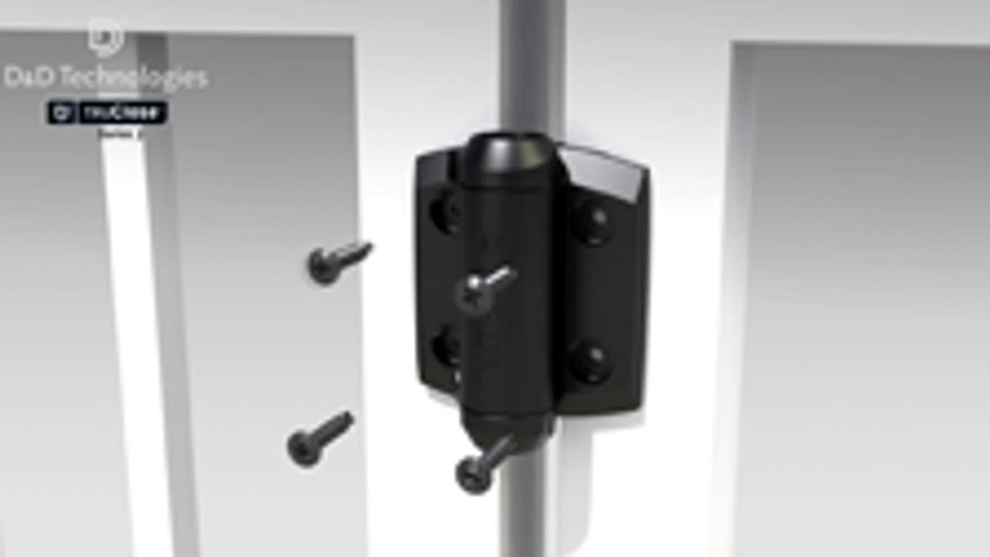 TruClose® Self-Closing Safety Gate Hinges, Adjustable, Durable, Rust-Free, 30kg Capacity