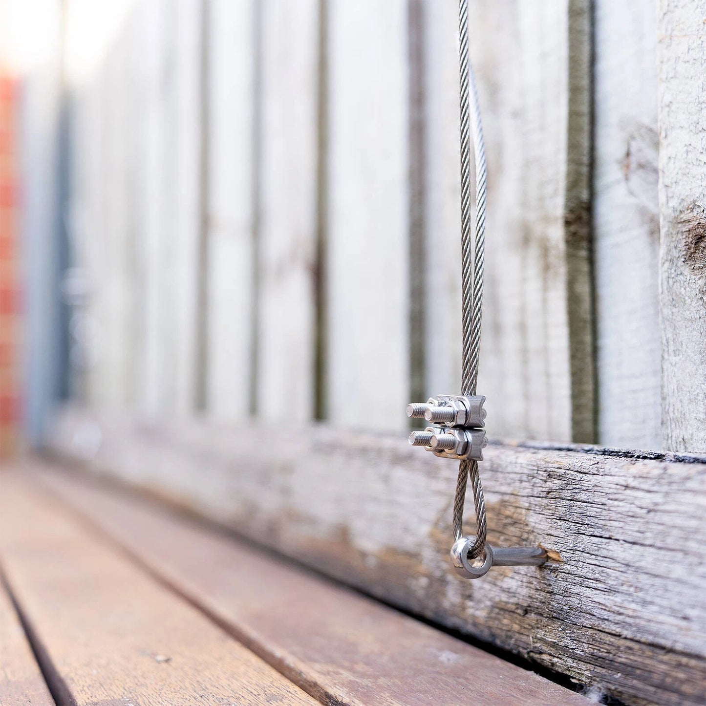 Taskmaster 4mm 316 Stainless Steel Wire Rope Grips - 12 Pack, Marine-Grade, Outdoor Use