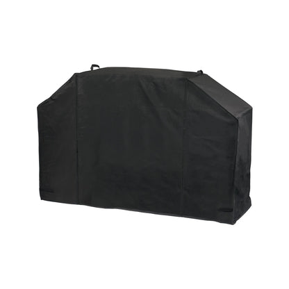 Jumbuck Black 6 Burner Hooded BBQ Cover, UV & Water Resistant, 175x65x100 cm
