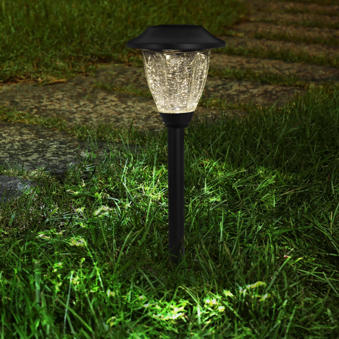 Charlotte Solar LED Pathway Light - Solar-Powered, Accent Lighting, Enhanced Safety