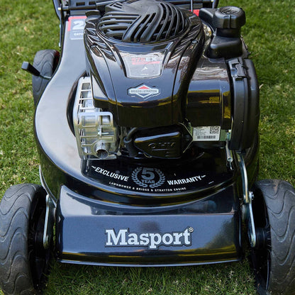 Masport 470 2in1 Petrol Lawnmower, 140cc Engine, Cut/Catch/Mulch, Steel Chassis