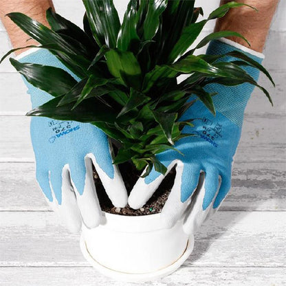 Lynn River Small Colours Gardening Gloves, Nitrile-Coated, Vibrant, Water Resistant, Enhanced Grip