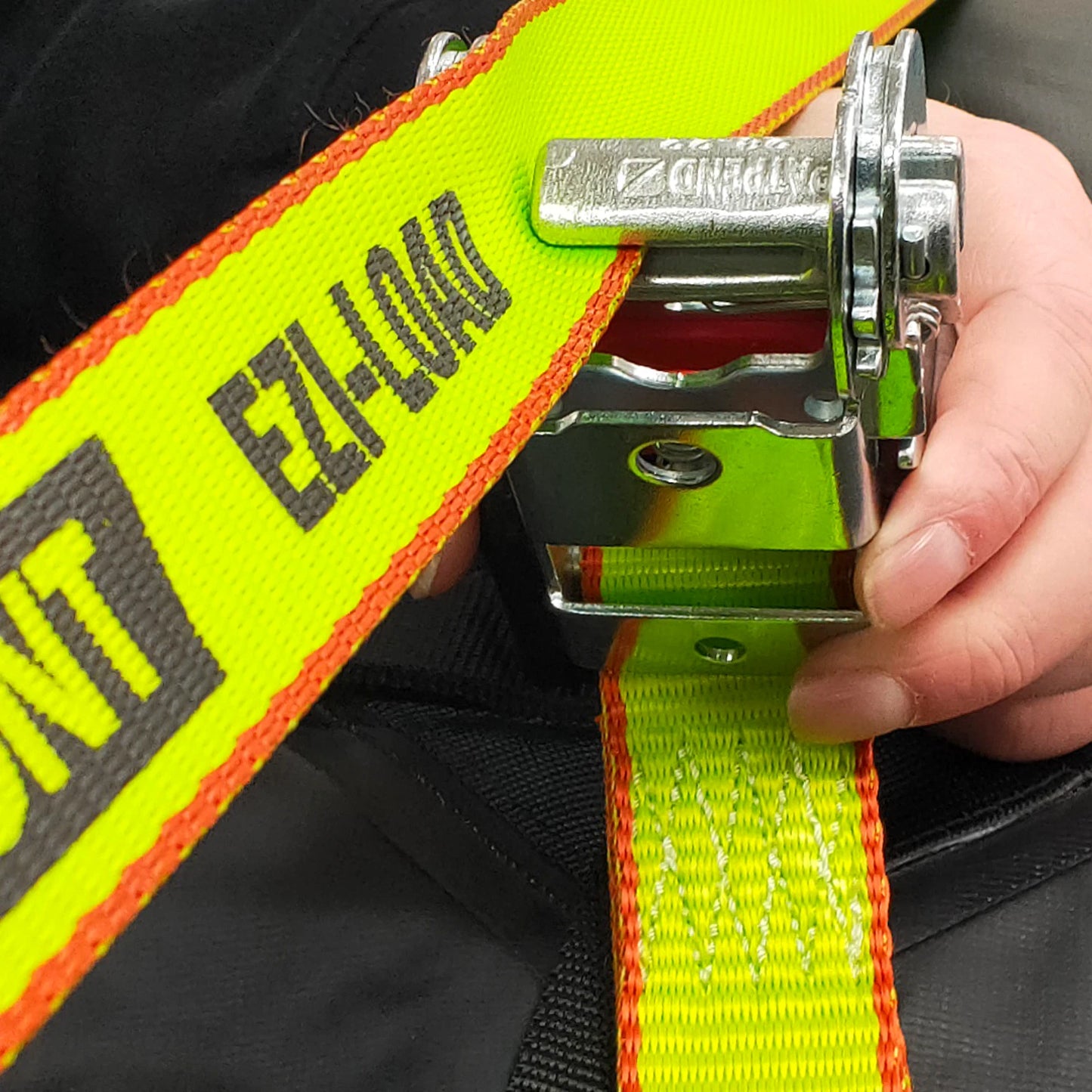 Grunt Ezi-Load 50mm x 9m Ratchet Tie-Down, 2500kg Capacity, Side Loading System