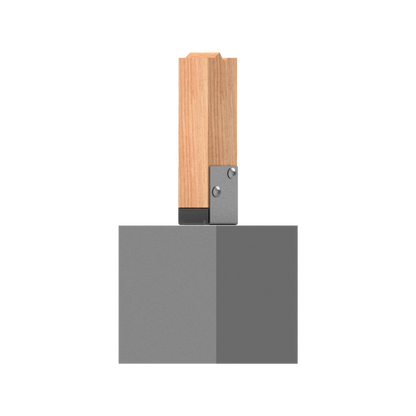 Vuepro 90mm Stainless Steel Bolt Down Post Support for Coastal Environments