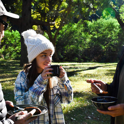Marquee 12 Piece Enamel Dinner Set - Durable, Dishwasher & Freezer Safe, Indoor/Outdoor Use