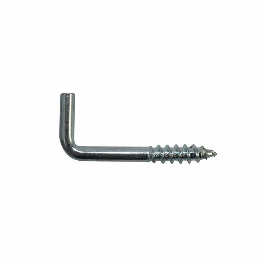 Everhang 35mm Zinc Plated Square Hook 20 Pack - Durable, Easy Install, 10kg Load