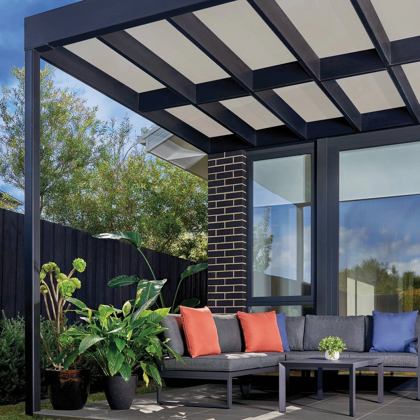 Coolaroo Sun Protection Shade Cloth 3.66x3m, 90% UV Block, 10-Year Warranty, Mould Resistant