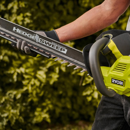 Ryobi 36V Hedge Trimmer 60cm, Lightweight, Diamond-Ground Blades, 25mm Cut Capacity