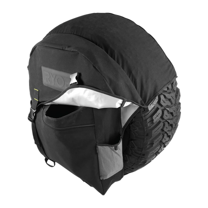 Ryobi Traxx Canvas Wheel Bag, Fits 31"-35" Tyres, Durable 250gsm Canvas, Ample Storage