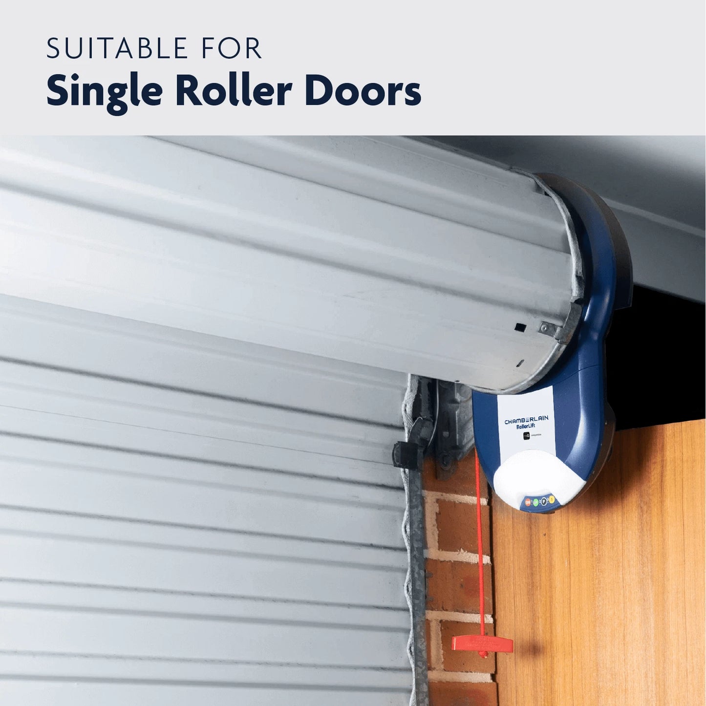 Chamberlain RollerLift Remote-Controlled Garage Door Opener with Safety & myQ Compatibility