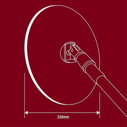 Rocket Giant Sander Sanding Sheets 6 Pack - Hook & Loop, Multiple Grits, 230mm x 230mm