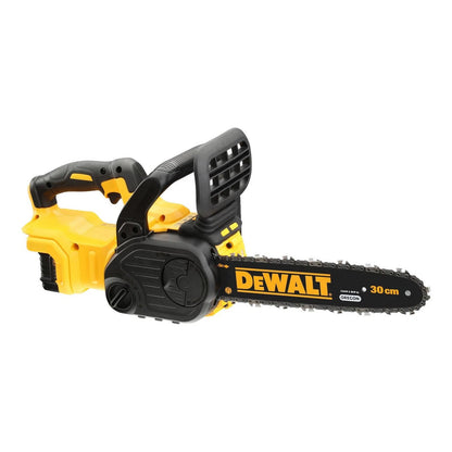 DeWALT 18V XR Brushless Chainsaw Kit 5.0Ah, 30cm Bar, Tool-Free Tensioning, Cordless