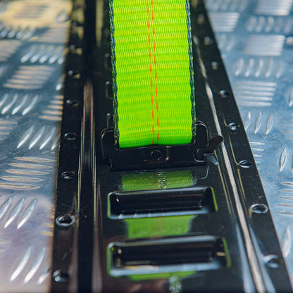 GRUNT E-Track Horizontal 60cm Black Galvanised Steel Cargo Tie-Down