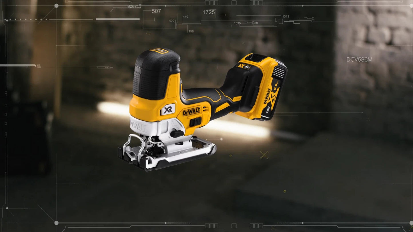 DeWALT 18V XR Jigsaw, Brushless, Variable Speed, LED Worklight, Tool-Free Blade Change