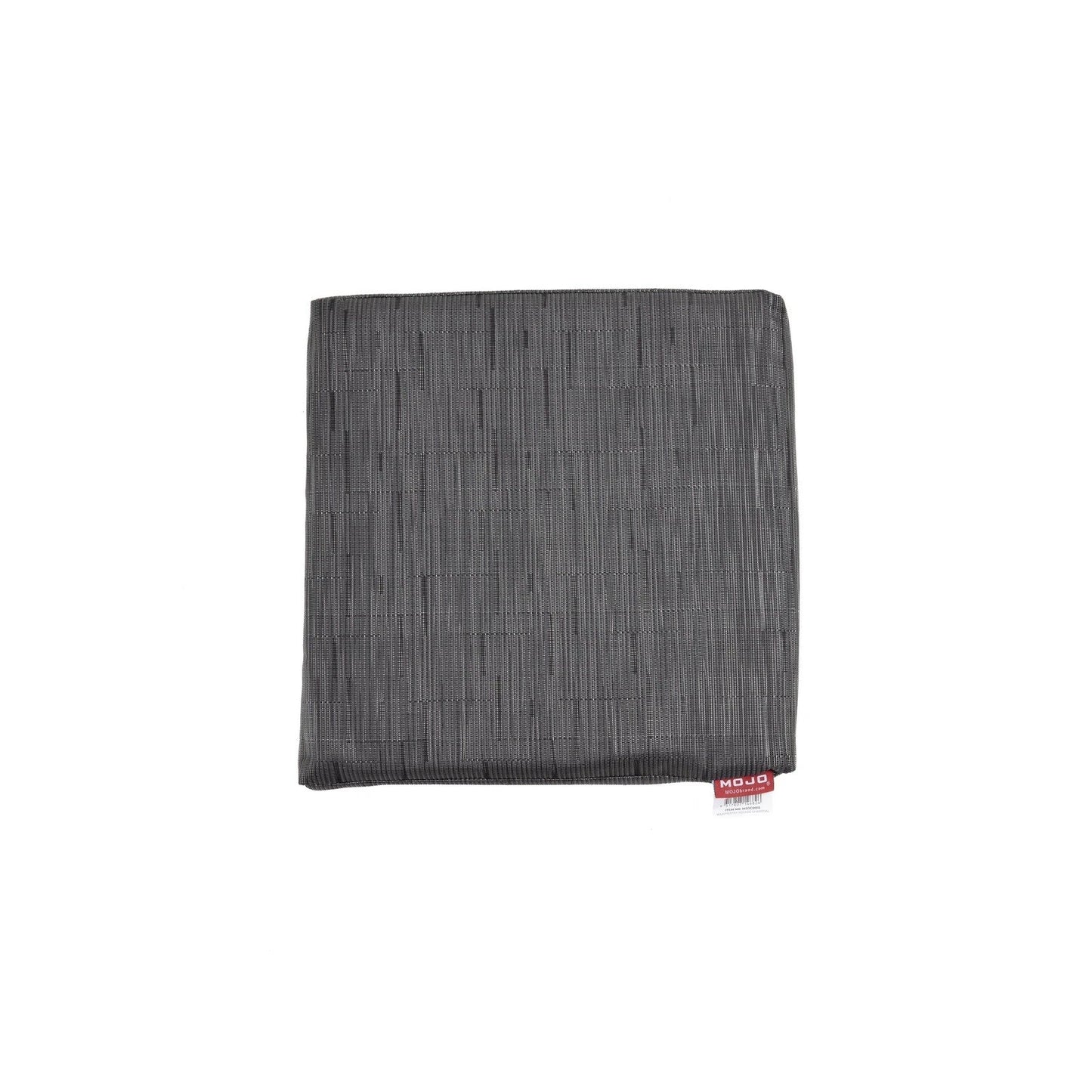MOJO Charcoal Weathertex Outdoor Cushion - UV Resistant, Shower Proof, Durable Polyester