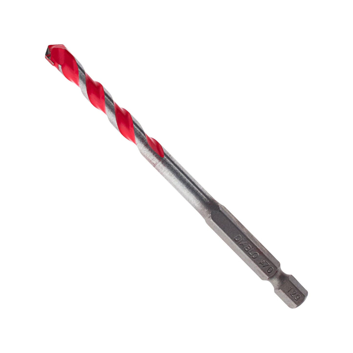 Diablo 7 x 100mm Red Granite Speedemon Drill Bit, Carbide Tip, Impact Strong™