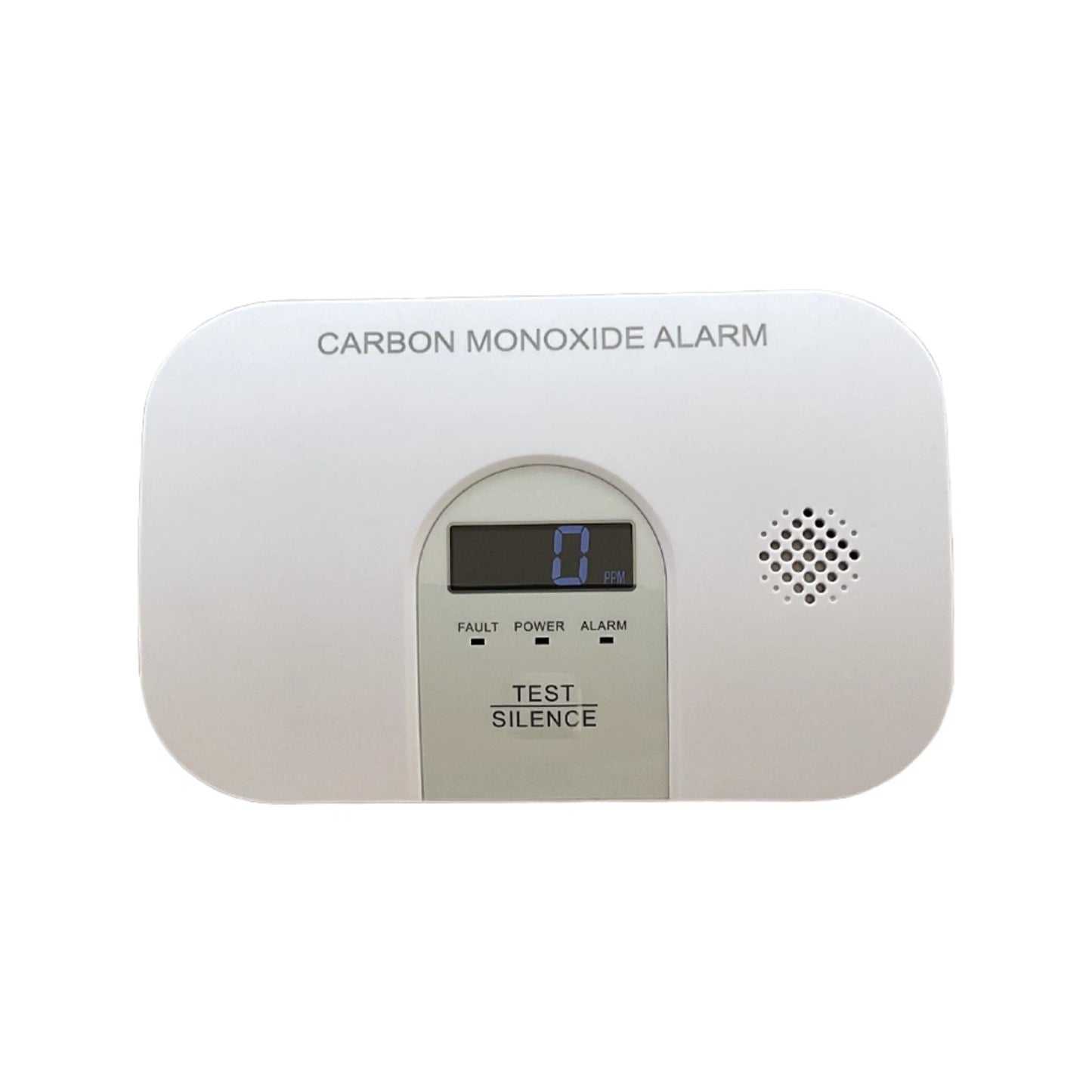 FirePro Carbon Monoxide Alarm with LCD Display, 85dB Alarm, AA Batteries Included