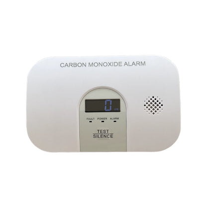 FirePro Carbon Monoxide Alarm with LCD Display, 85dB Alarm, AA Batteries Included