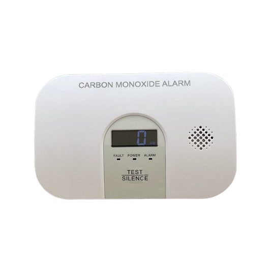 FirePro Carbon Monoxide Alarm with LCD Display, 85dB Alarm, AA Batteries Included