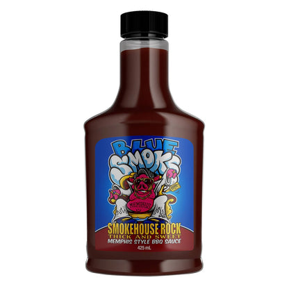 Blue Smoke Memphis BBQ Sauce 425ml - Gluten-Free, Authentic American Flavor, Made in Australia