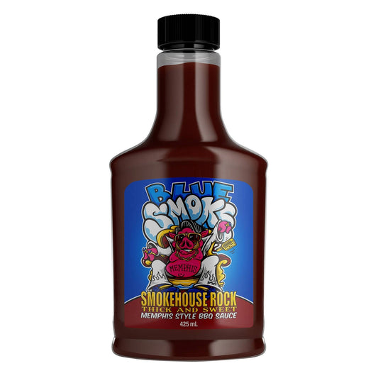 Blue Smoke Memphis BBQ Sauce 425ml - Gluten-Free, Authentic American Flavor, Made in Australia
