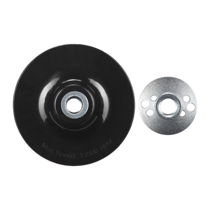 Ryobi 115mm Fibre Sanding Disc Backing Pad M14 Thread Universal Lock Nut
