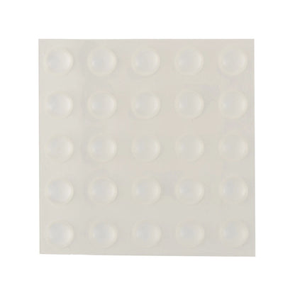 Taskmaster Self-Adhesive Door Buffer 9.5 x 3.8mm - 50 Pack, Quieter Cabinet Closure