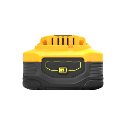 DeWALT 18V XR Powerstack 5Ah Battery, Pouch Cells, 2X Runtime, SOC Indicator