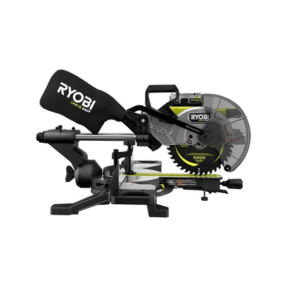 Ryobi 18V ONE+ HP 254mm Brushless Sliding Mitre Saw, Tool Only, Portable & Precise