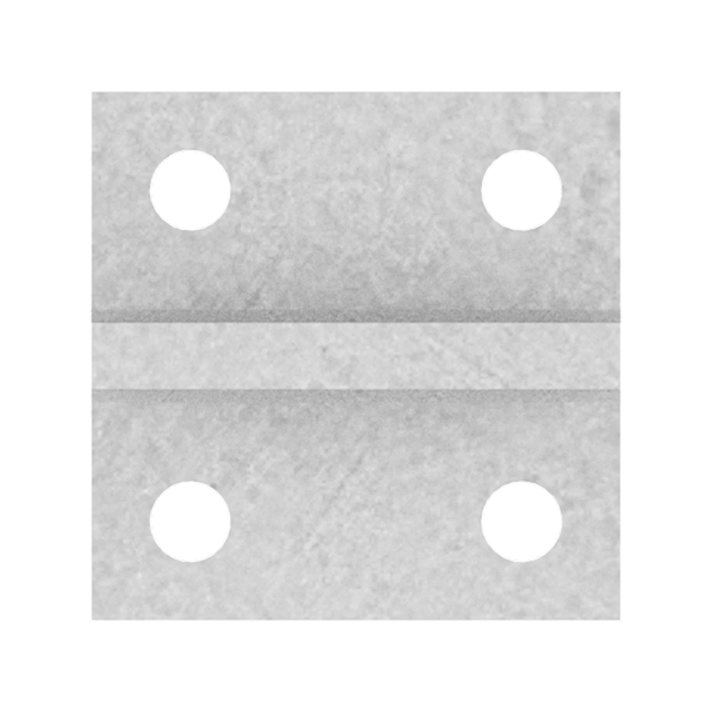 VUEPRO 80x80mm Galvanised T-Blade Post Support for Timber Posts on Concrete