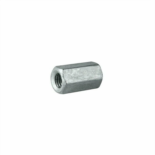 Pinnacle Galvanised Hex Coupler M8 x 24mm, 4 Pack, Corrosion Resistant