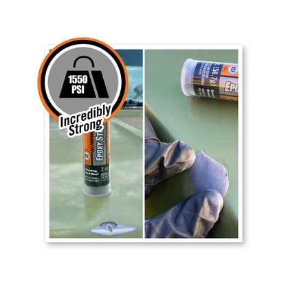 Gorilla All Purpose Epoxy Stick 56.7g - Strong, Fast Setting, Waterproof, Versatile Repair
