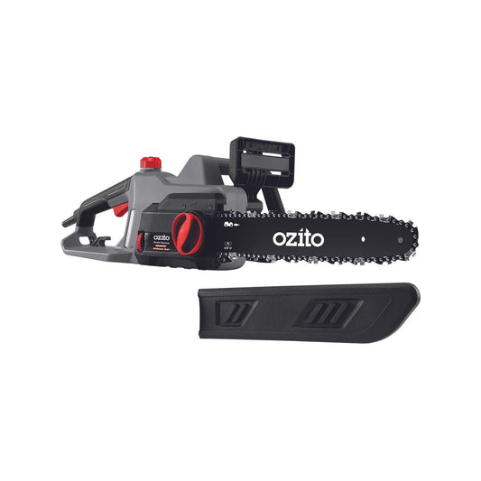 Ozito 1900W 14" Corded Chainsaw with Safety Brake & Tool-Free Adjustment
