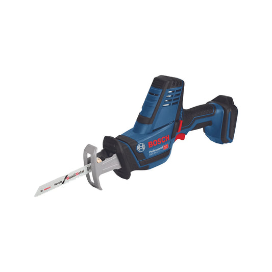 Bosch 18V Professional Sabre Saw - Compact, Variable Speed, Low Vibration, Skin Only