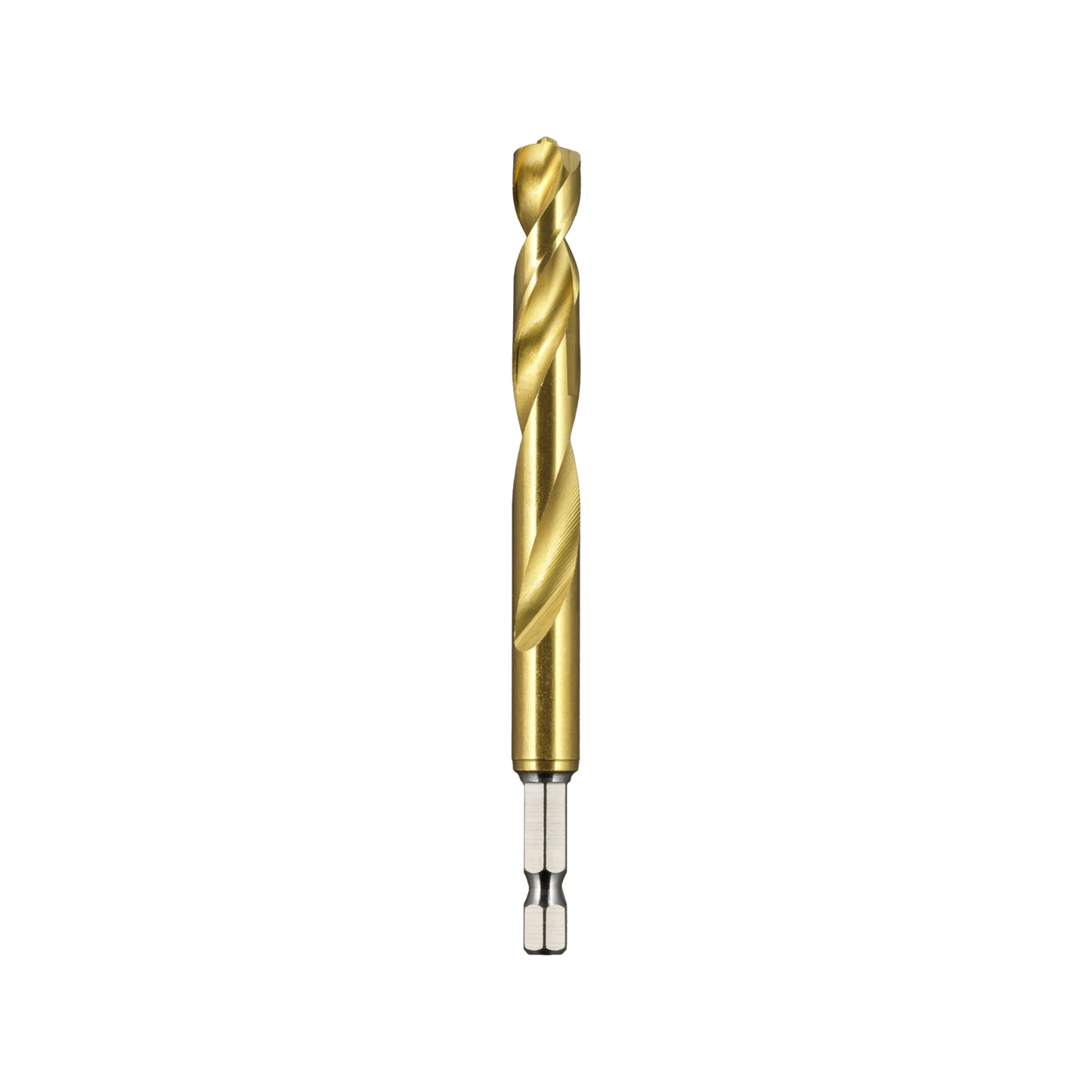 Kango Hypertorque™ 10mm Impact HSS Drill Bit, 135° Split Point, Titanium Coating