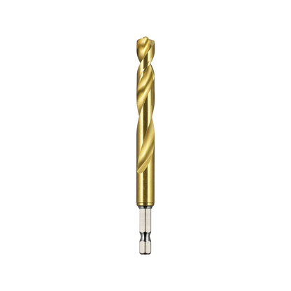 Kango Hypertorque™ 10mm Impact HSS Drill Bit, 135° Split Point, Titanium Coating