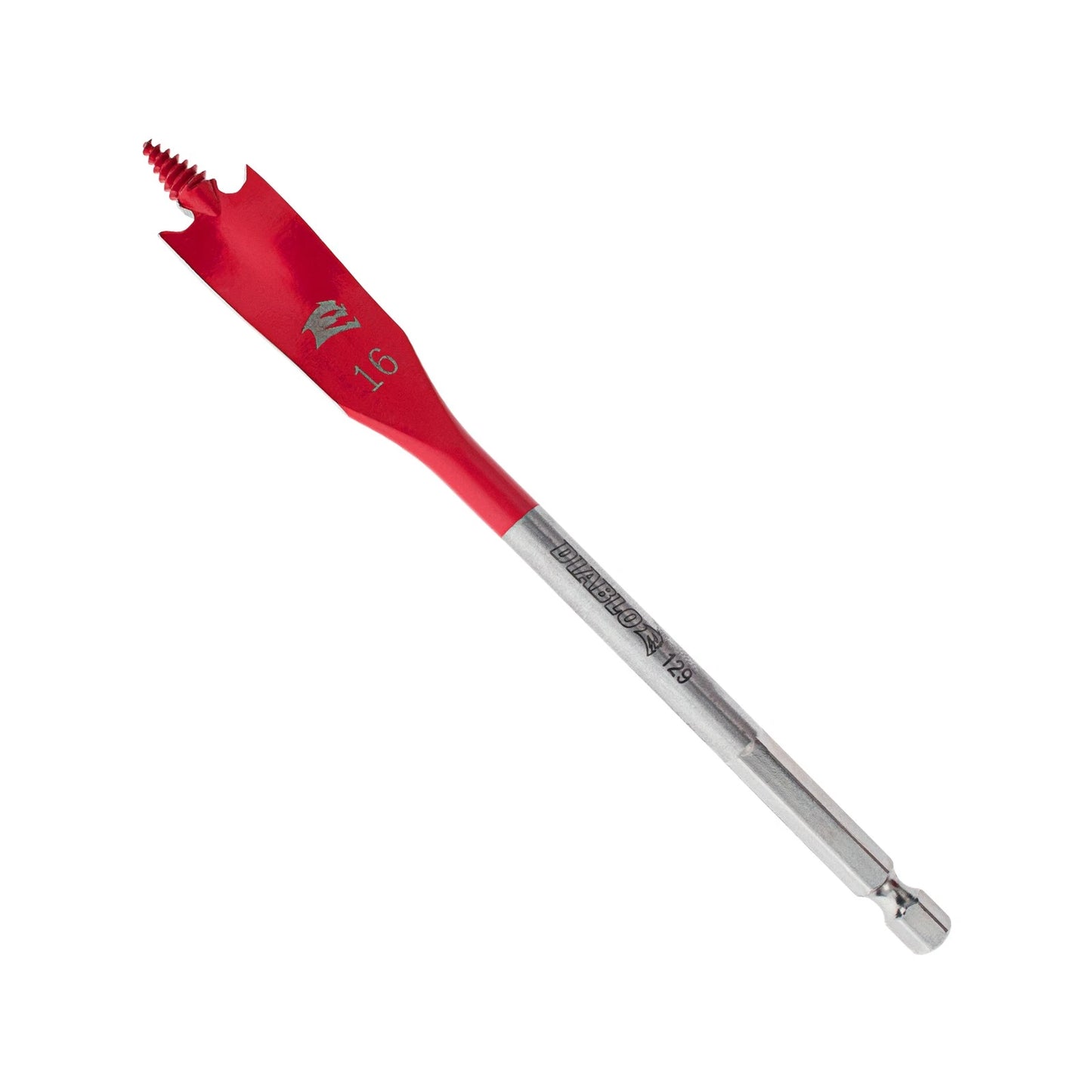 Diablo Speedemon 16x152mm Spade Bit - Fast, Clean Wood Drilling, Impact Strong Construction