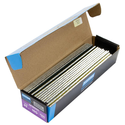 Titan 45x 1.75mm Electro Galvanised 34° Angled Collated Nail DA Brads - Pcs of 3000