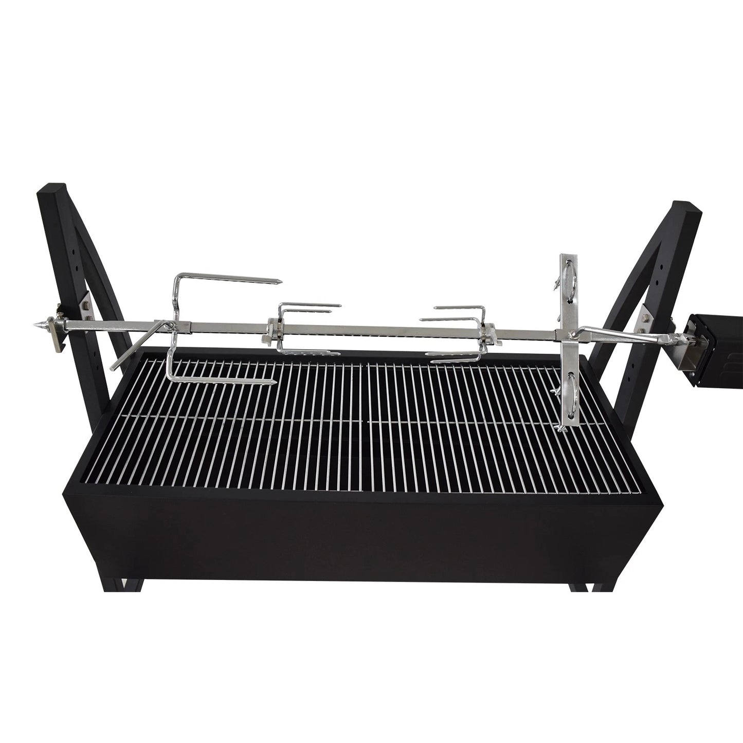 Jumbuck Rondo Medium Charcoal Spit Roaster with Adjustable Rotisserie & 240V Motor