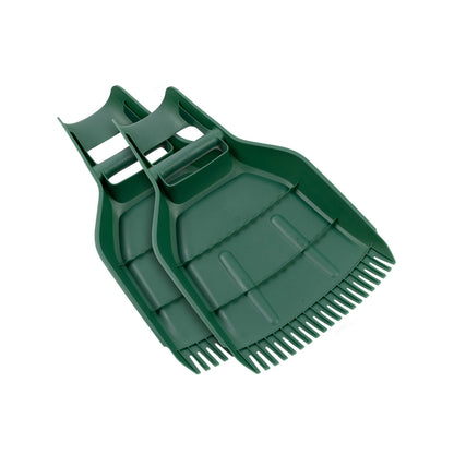 Cyclone Leaf Scoops 2 Pack - High Capacity, Durable, Lightweight, Made in Australia